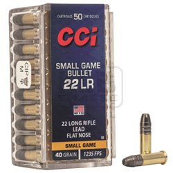 22 LR SMALL GAME BULLET