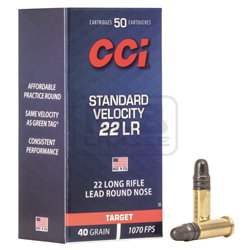 22 LR STANDARD VELOCITY