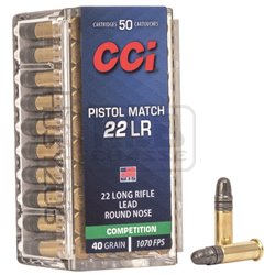 22 LR PISTOL MATCH