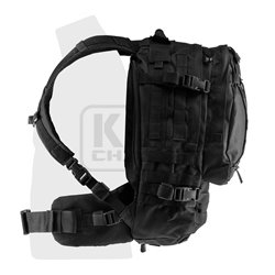 Pack sac à dos tactical avec pochettes et hydratation 3l