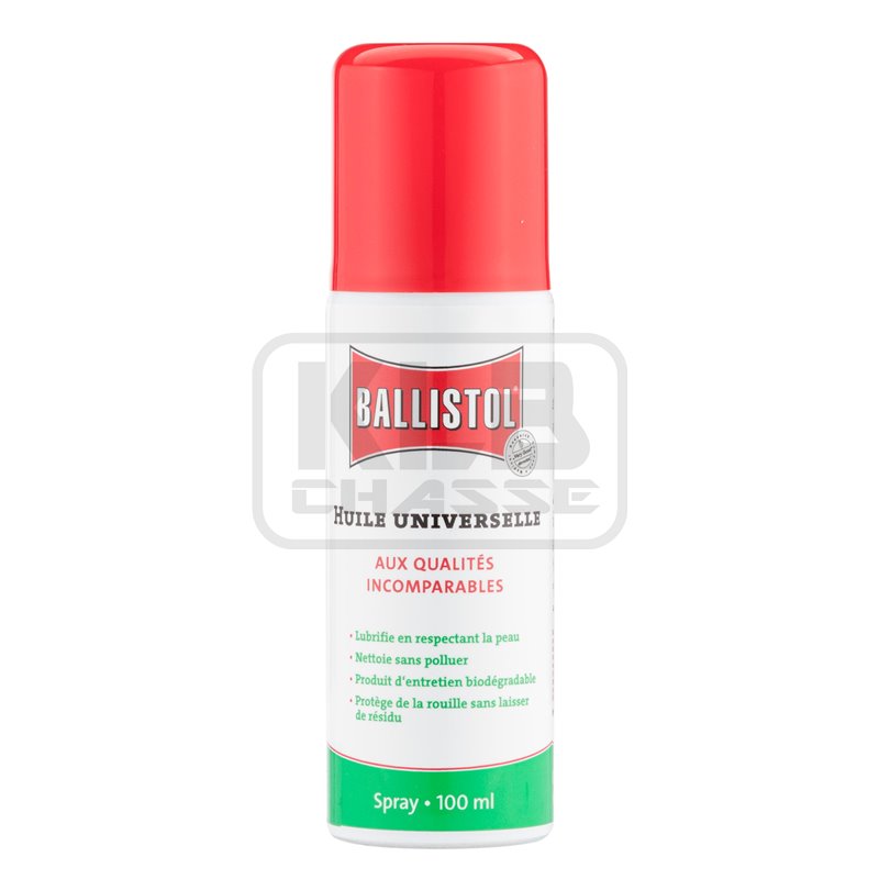 Aérosol huile universelle 100 ml. - Ballistol