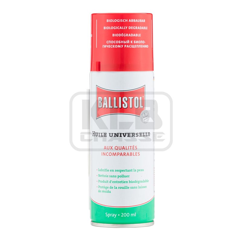 Aérosol huile universelle 200 ml - Ballistol