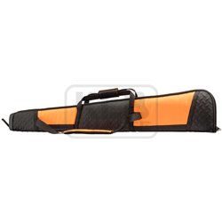 Fourreau orange/noir en cordura pour fusil de chasse - Country Sellerie