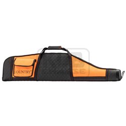 Fourreau orange/noir en cordura pour carabine avec lunette - Country Sellerie