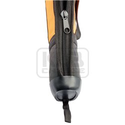 Fourreau orange/noir en cordura pour carabine avec lunette - Country Sellerie