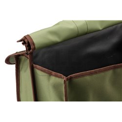 Sac de battue vert/marron en toile - Country