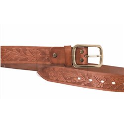 Ceinture western en cuir 120cm