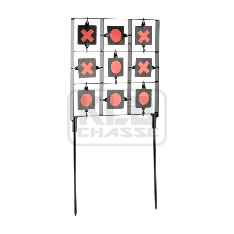 Portant 9 cibles dynamiques pour airgun