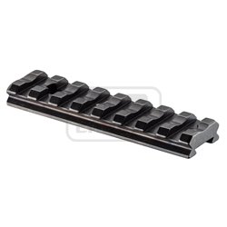 Rail adaptateur 11 mm vers 21 mm pour rail Picatinny