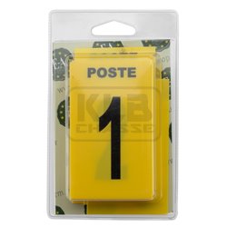 Lot de 27 plaques postes de chasse