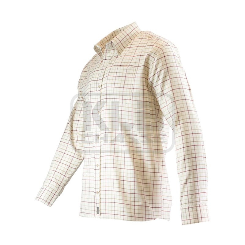 Chemise chasse carreaux bordeaux Jack Pyke