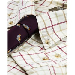 Chemise chasse carreaux bordeaux Jack Pyke