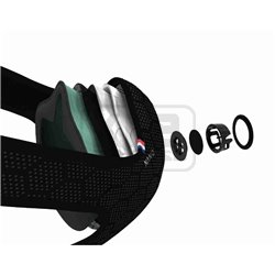 Masque de protection R-PUR Nano Light noir - FFP3