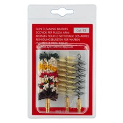 Set de trois brosses spirales pour armes à canon lisse