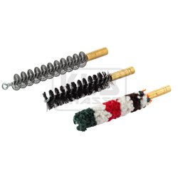 Set de trois brosses spirales pour armes à canon lisse