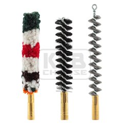 Set de trois brosses spirales pour armes à canon lisse