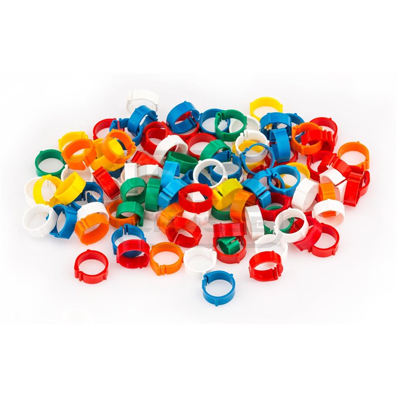 Bagues de repérage clips par 100