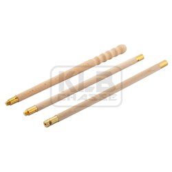 Baguette de nettoyage en bois pour canons (3 pièces)