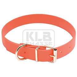 Collier pour chien Biothane orange fluo - Country