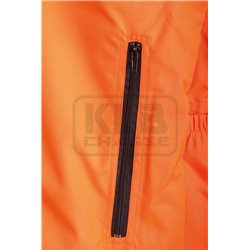 Gilet de traque matelassé orange fluo