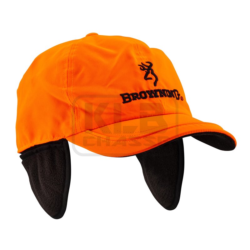 Casquette Winter Fleece orange