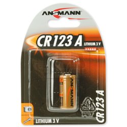 Pile Lithium CR123 3 volts - Ansmann