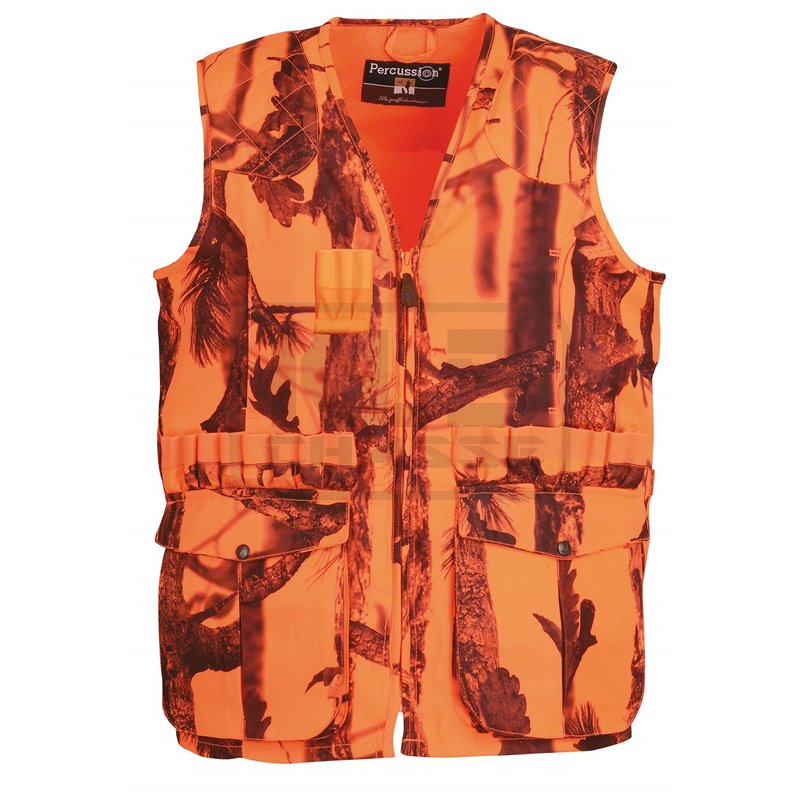 Gilet de chasse Stronger Ghost Camo Forest fluo - Percussion