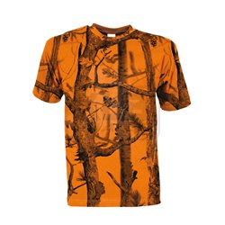 T-shirt chasse Ghost Camo Forest Fluo - Percussion