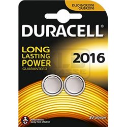 Piles CR2016 3 volts - Duracell