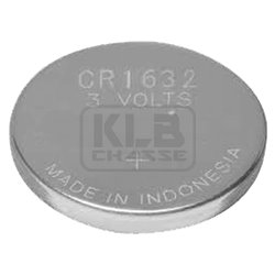 Pile Lithium CR1632 3 volts