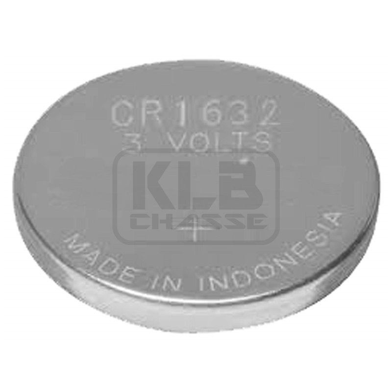 Pile Lithium CR1632 3 volts