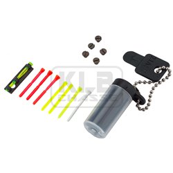 Guidon Comp Sight 8 fibres en set - Hi-Viz